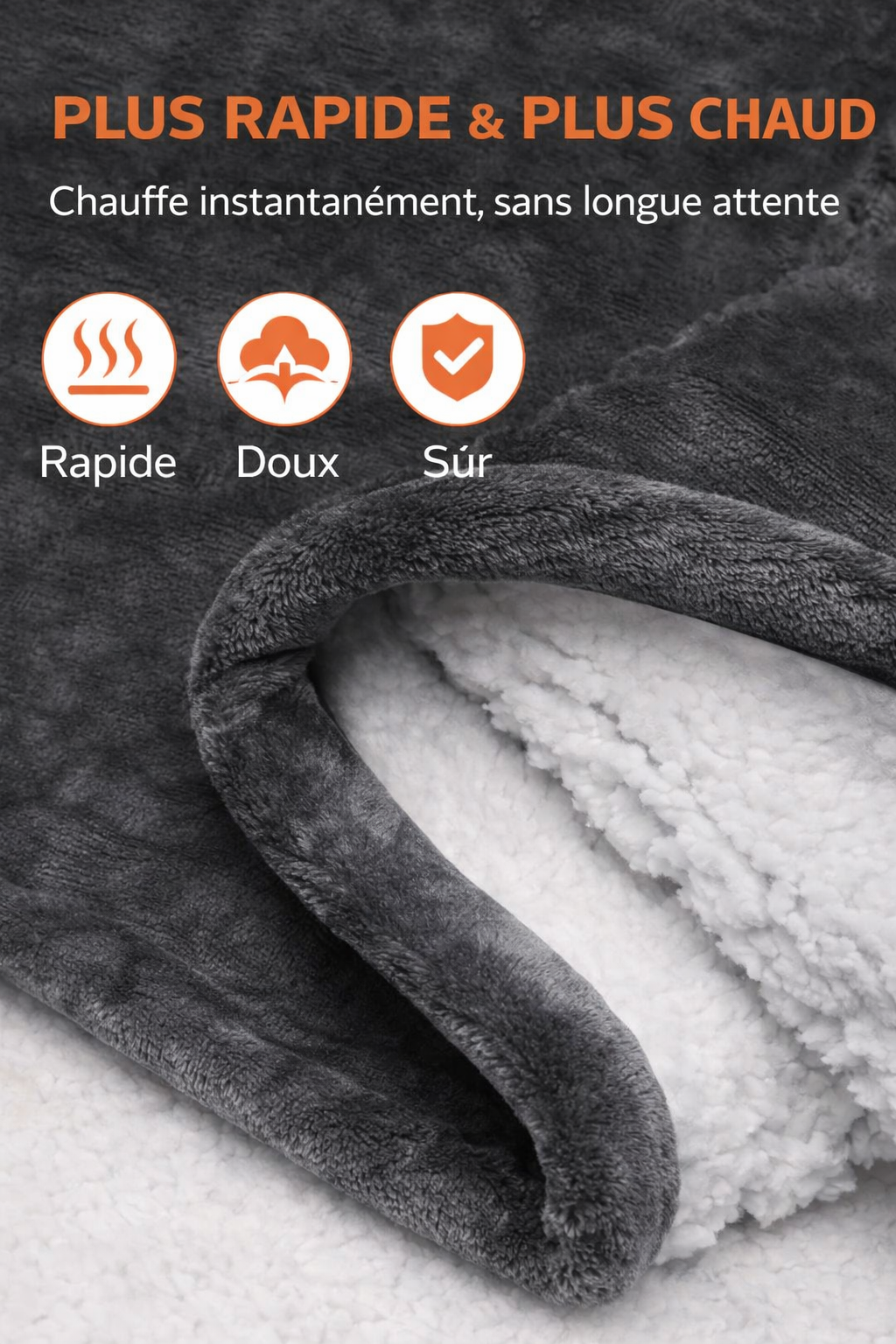 Couverture Epaisse chauffante 220V